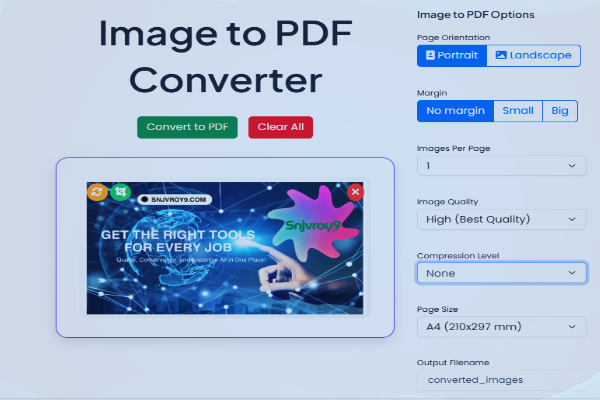 image to pdf